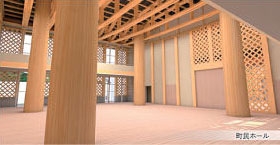 設備が露出する内観イメージ