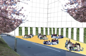 ポケットパークの設置